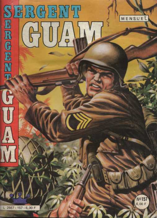 Scan de la Couverture Sergent Guam n 157
